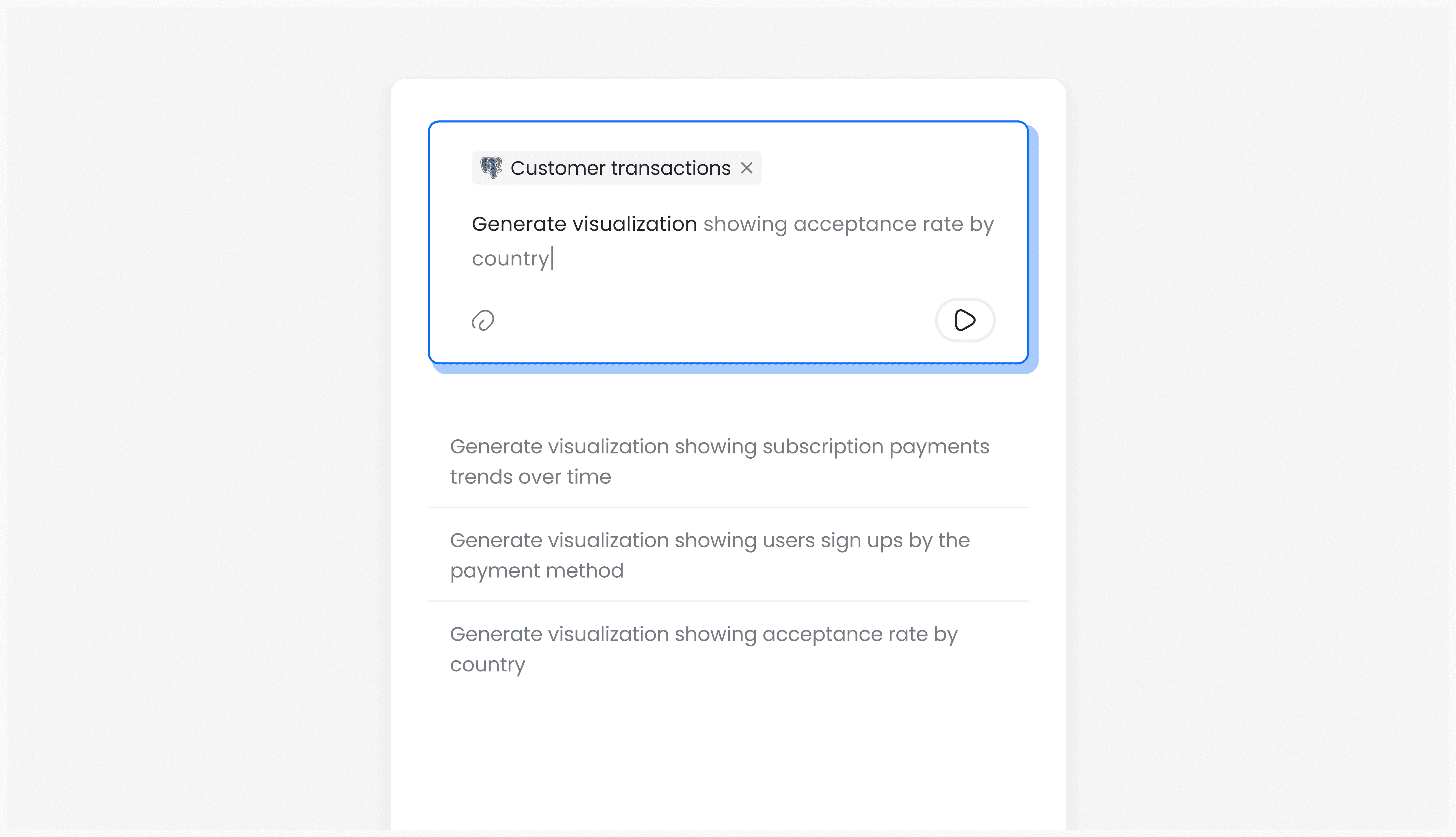 Add a data question