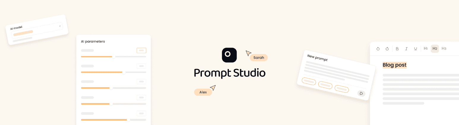 Our Vision for Prompt Studio